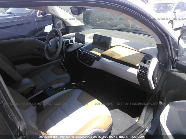 WBY1Z4C51FV279591 - 2015 BMW I3 REX WHITE photo 5