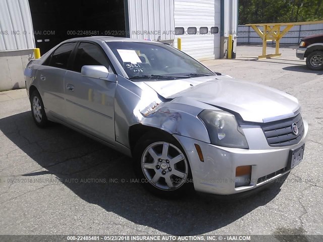 1G6DM57T970100324 - 2007 CADILLAC CTS SILVER photo 1