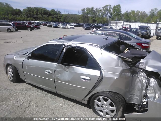 1G6DM57T970100324 - 2007 CADILLAC CTS SILVER photo 6