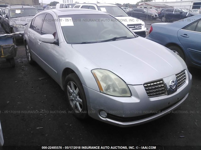 1N4BA41EX5C839236 - 2005 NISSAN MAXIMA SE/SL SILVER photo 1