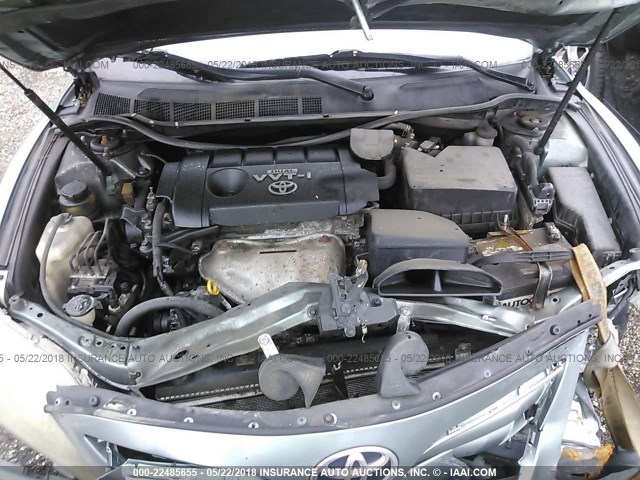 4T1BF3EK1AU548274 - 2010 TOYOTA CAMRY SE/LE/XLE ტალღისფერი ფოტო 10