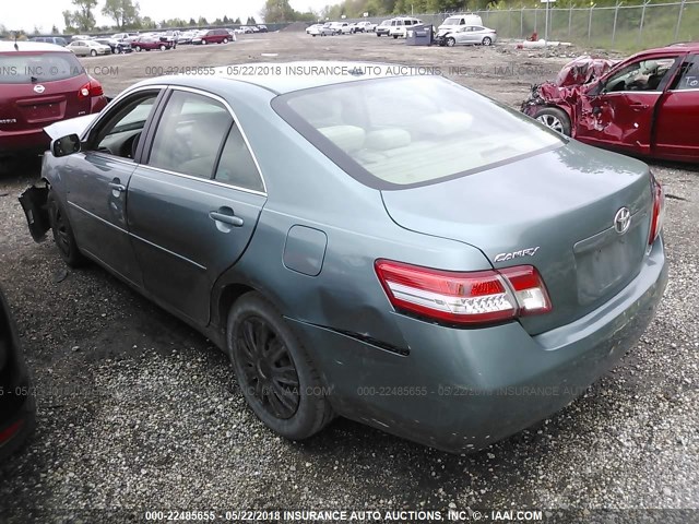 4T1BF3EK1AU548274 - 2010 TOYOTA CAMRY SE/LE/XLE ტალღისფერი ფოტო 3