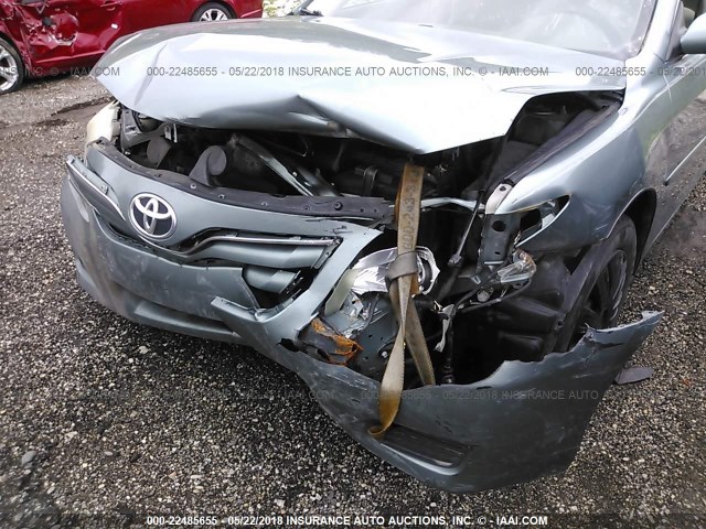 4T1BF3EK1AU548274 - 2010 TOYOTA CAMRY SE/LE/XLE ტალღისფერი ფოტო 6