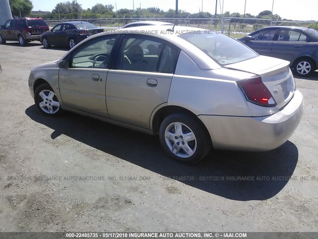 1G8AJ55F06Z121122 - 2006 SATURN ION LEVEL 2 Qızıl foto 3