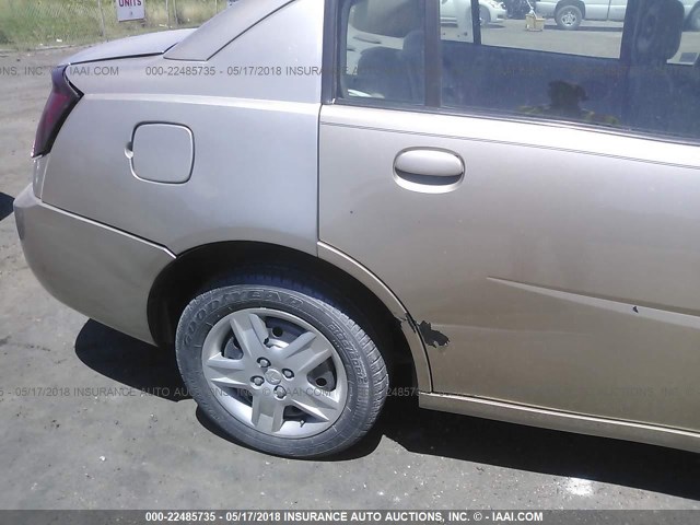 1G8AJ55F06Z121122 - 2006 SATURN ION LEVEL 2 Qızıl foto 6