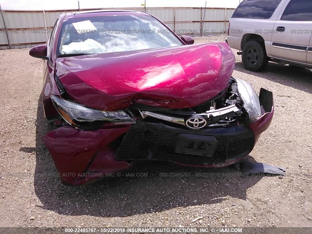 4T1BK1FK4FU556472 - 2015 TOYOTA CAMRY XSE/XLE Tünd qırmızı foto 6