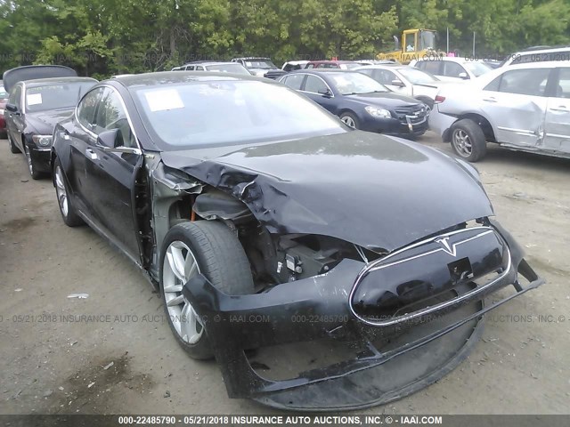 5YJSA1E29FF102235 - 2015 TESLA MODEL S BLACK photo 6