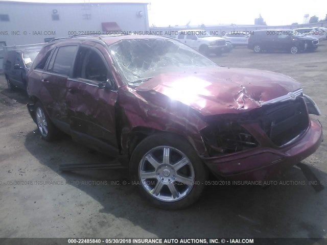 2C8GF68405R587688 - 2005 CHRYSLER PACIFICA TOURING RED photo 1