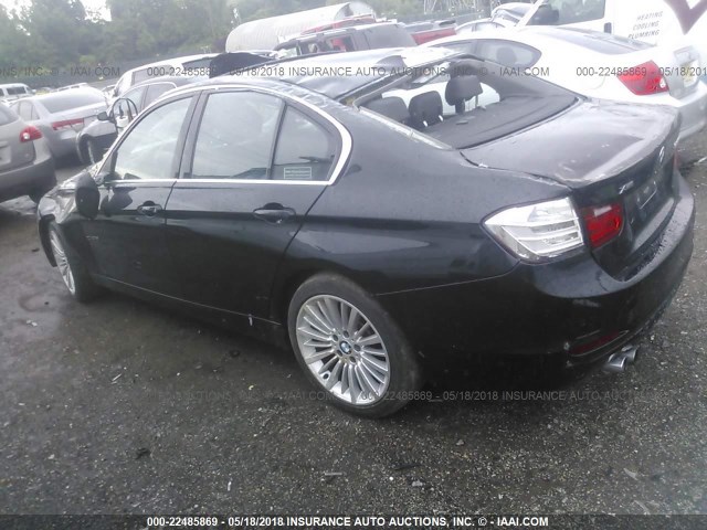 WBA3B5C51EP652522 - 2014 BMW 328 XI SULEV BLACK photo 3