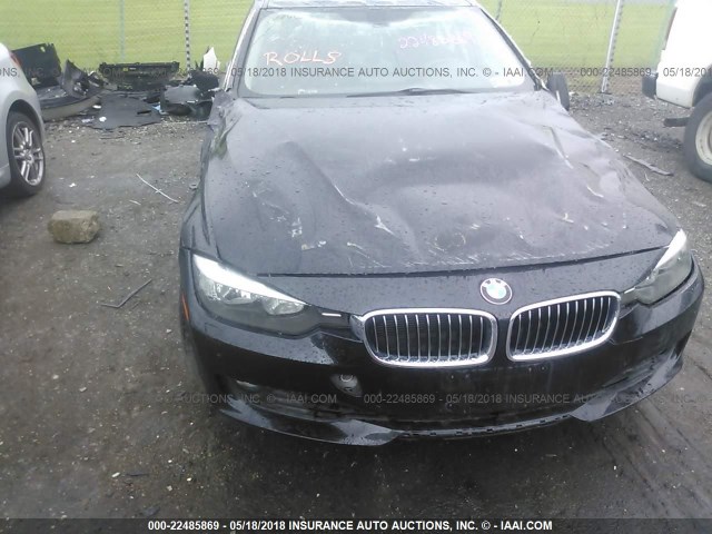 WBA3B5C51EP652522 - 2014 BMW 328 XI SULEV BLACK photo 6