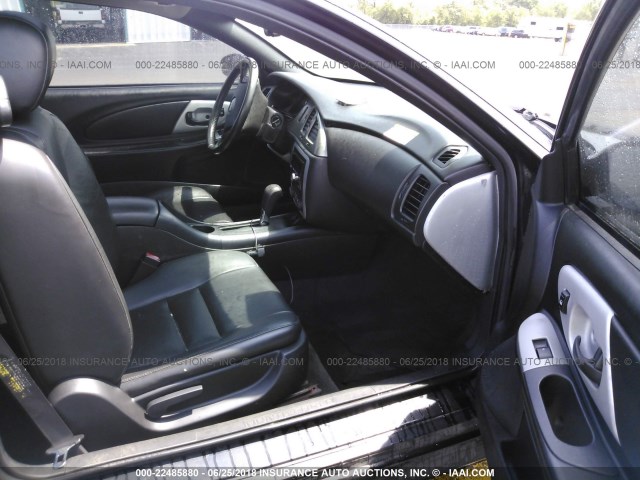 2G1WL15C569341251 - 2006 CHEVROLET MONTE CARLO SS შავი ფოტო 5