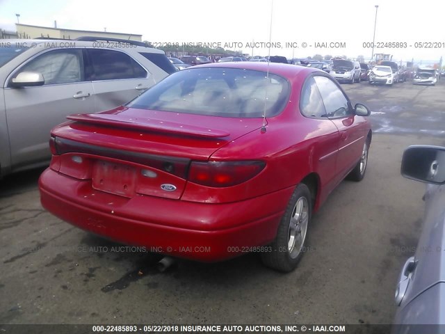 3FAFP11353R108077 - 2003 FORD ESCORT ZX2 RED photo 4