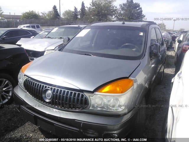 3G5DA03E23S502261 - 2003 BUICK RENDEZVOUS CX/CXL GRAY photo 2