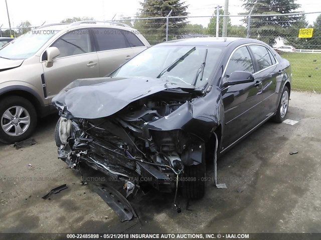 1G1ZH57B19F136015 - 2009 CHEVROLET MALIBU 1LT 灰色 照片 2