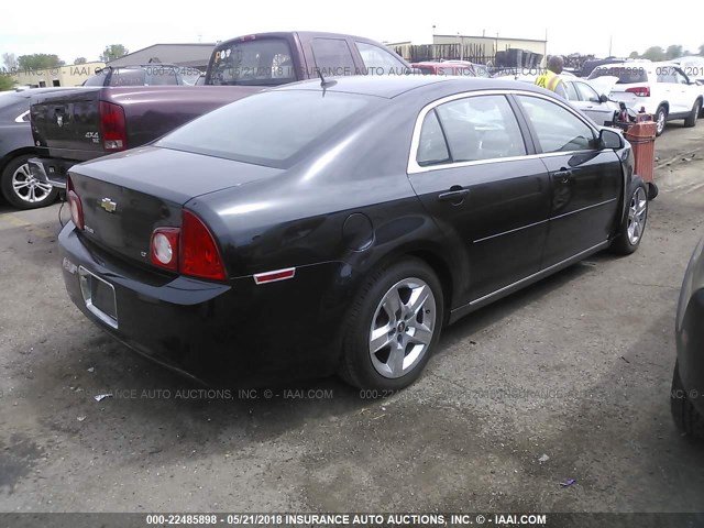 1G1ZH57B19F136015 - 2009 CHEVROLET MALIBU 1LT 灰色 照片 4
