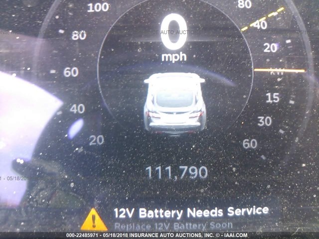 5YJSA1CP1CFP02354 - 2012 TESLA MODEL S GRAY photo 7