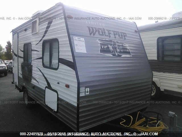 4X4TCK615EK023327 - 2014 FOREST RIVER WOLF PUP  银色 照片 1