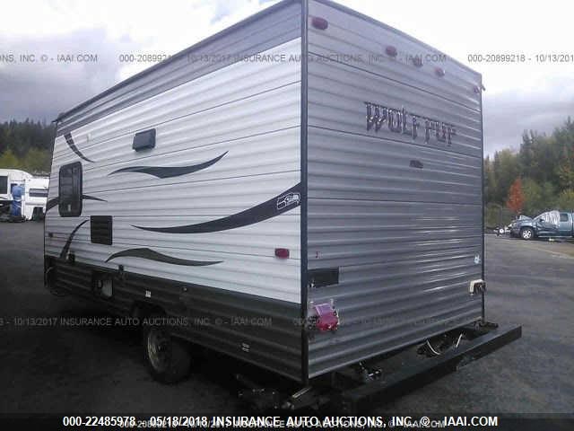 4X4TCK615EK023327 - 2014 FOREST RIVER WOLF PUP  银色 照片 3