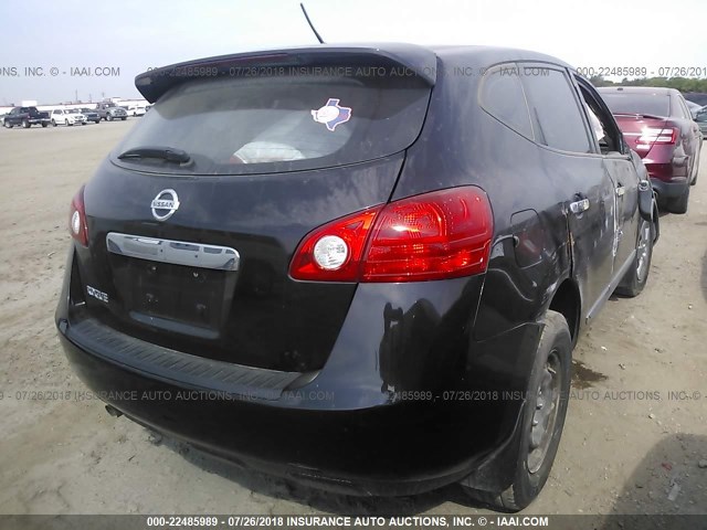 JN8AS5MT6BW577572 - 2011 NISSAN ROGUE S/SV/KROM BLACK photo 4