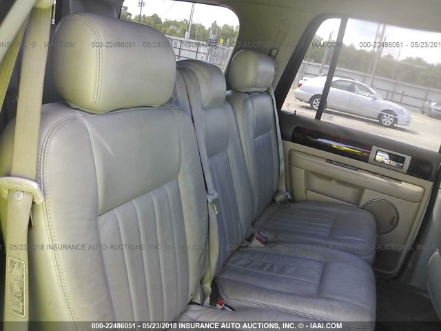 5LMFU27R24LJ11628 - 2004 LINCOLN NAVIGATOR 银色 照片 8