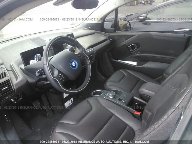 WBY1Z8C52HV889784 - 2017 BMW I3 REX BLACK photo 5