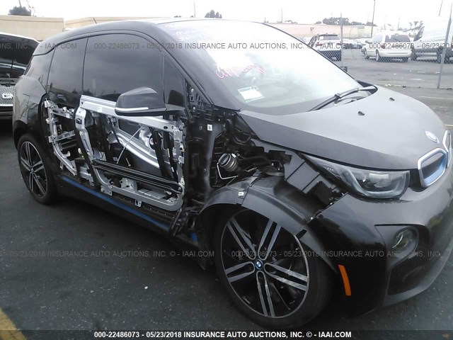 WBY1Z8C52HV889784 - 2017 BMW I3 REX BLACK photo 6