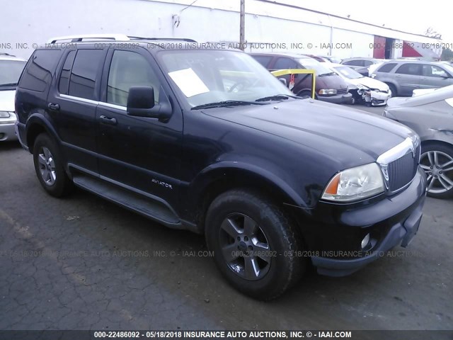 5LMEU78H53ZJ02061 - 2003 LINCOLN AVIATOR 黑色 照片 1