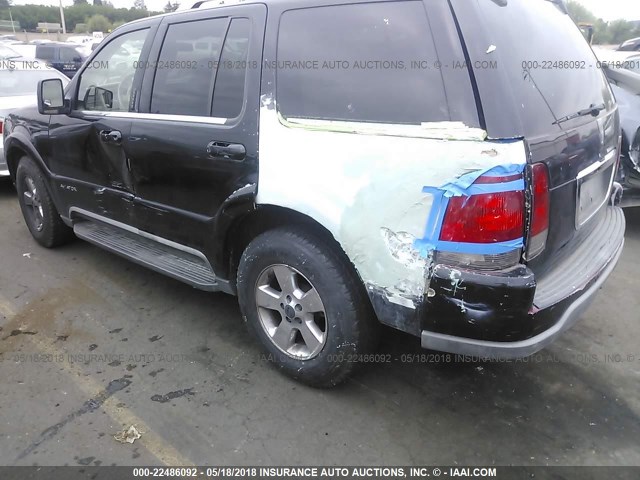 5LMEU78H53ZJ02061 - 2003 LINCOLN AVIATOR 黑色 照片 6