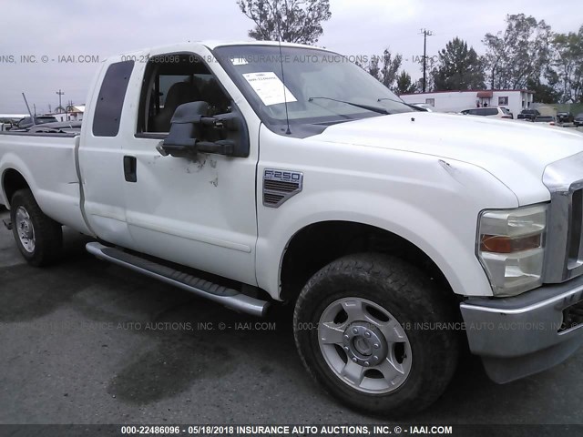 1FTSX2BR7AEA37014 - 2010 FORD F250 SUPER DUTY WHITE photo 6