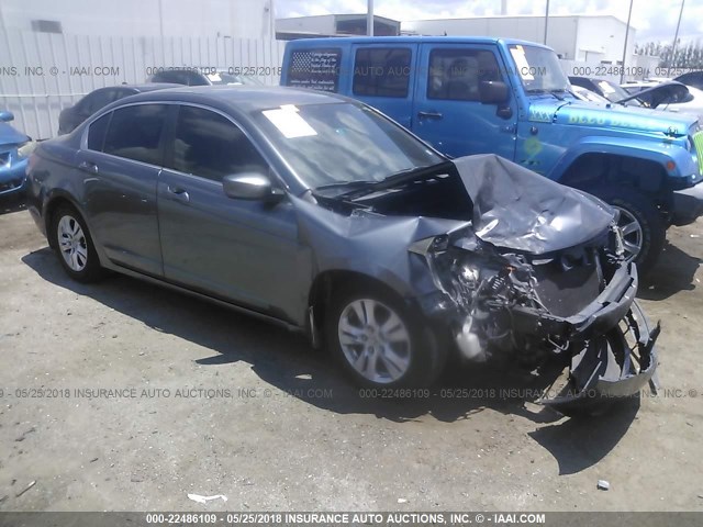 JHMCP26448C044445 - 2008 HONDA ACCORD LXP GRAY photo 1