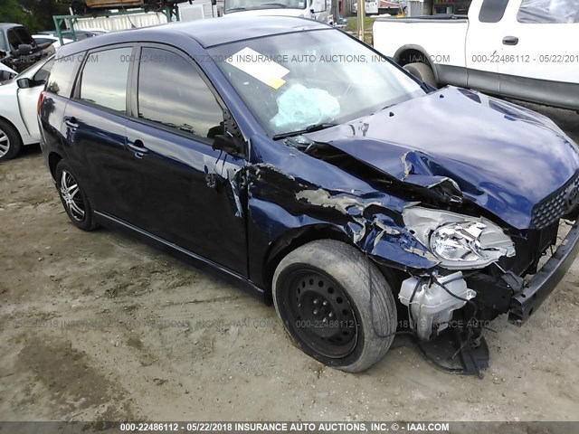 2T1KR32E03C090799 - 2003 TOYOTA COROLLA MATRIX XR BLUE photo 1