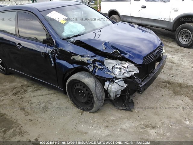 2T1KR32E03C090799 - 2003 TOYOTA COROLLA MATRIX XR BLUE photo 6