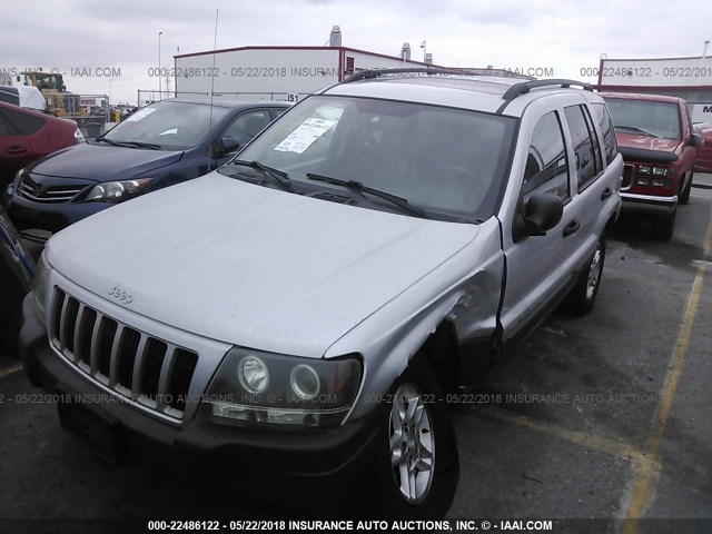 1J4GX48N84C416457 - 2004 JEEP GRAND CHEROKEE LAREDO/COLUMBIA/FREEDOM 银色 照片 2