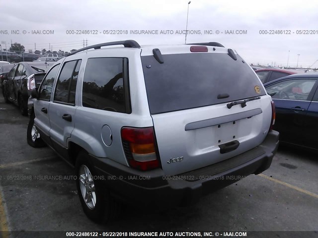1J4GX48N84C416457 - 2004 JEEP GRAND CHEROKEE LAREDO/COLUMBIA/FREEDOM 银色 照片 3