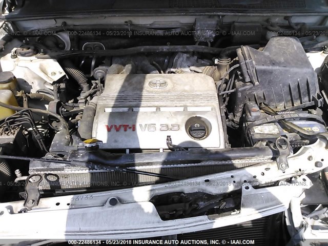 JTEGP21A950077997 - 2005 TOYOTA HIGHLANDER LIMITED WHITE photo 10