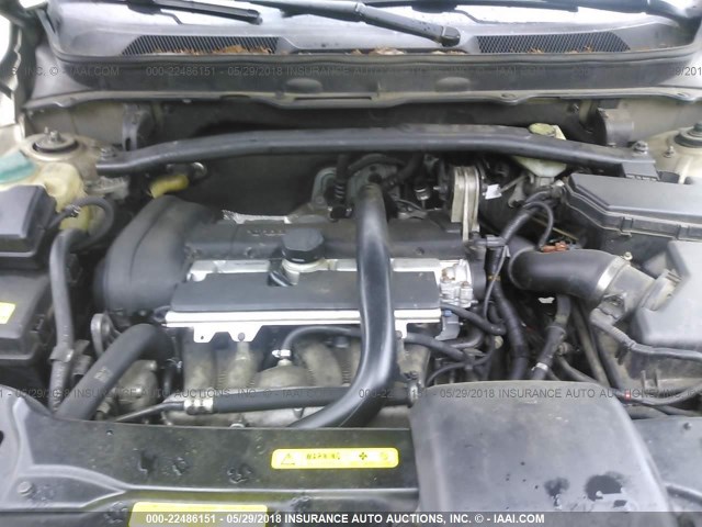 YV1CY59H841128122 - 2004 VOLVO XC90 BEIGE photo 10