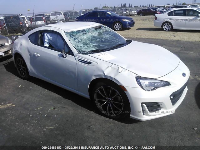 JF1ZCAB16H9604160 - 2017 SUBARU BRZ 2.0 PREMIUM WHITE photo 1