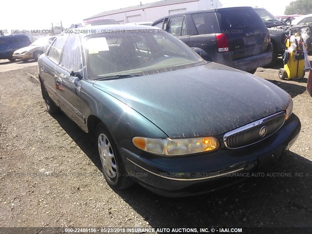 2G4WS52JXY1357012 - 2000 BUICK CENTURY CUSTOM GREEN photo 1