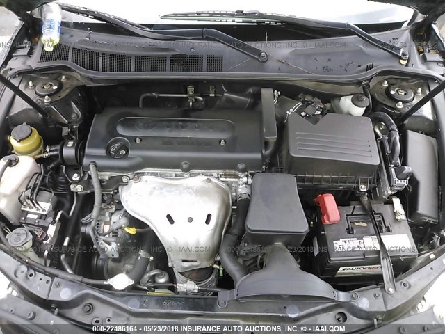 4T4BE46K09R063505 - 2009 TOYOTA CAMRY SE/LE/XLE შავი ფოტო 10