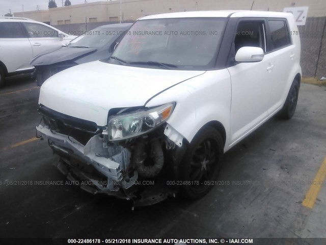 JTLZE4FE9DJ033487 - 2013 TOYOTA SCION XB თეთრი ფოტო 2
