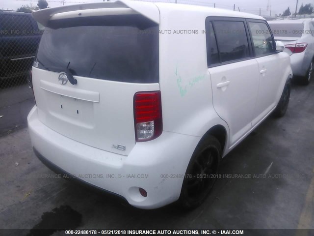 JTLZE4FE9DJ033487 - 2013 TOYOTA SCION XB თეთრი ფოტო 4