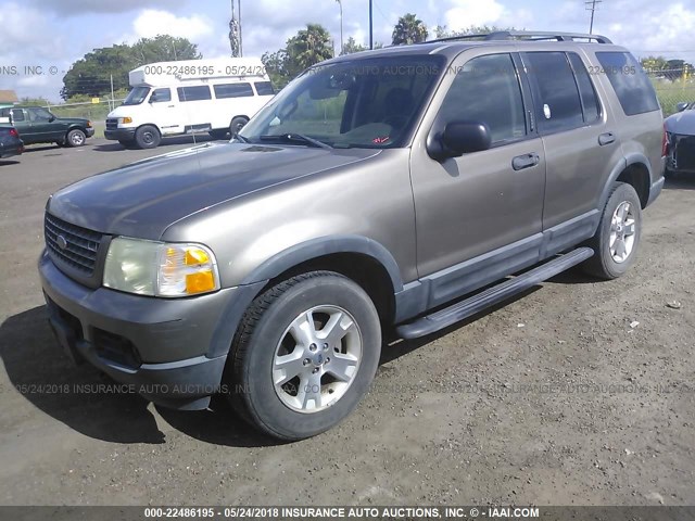 1FMDU63K33UC18528 - 2003 FORD EXPLORER XLT/XLT SPORT/NBX 棕色 照片 2
