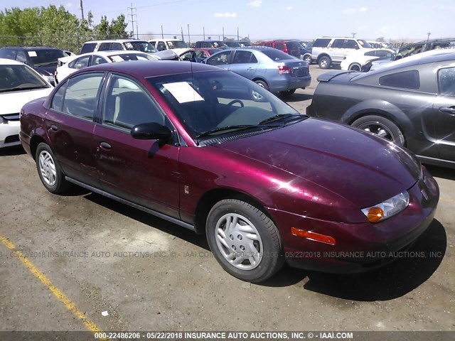 1G8ZF52892Z176009 - 2002 SATURN SL RED photo 1