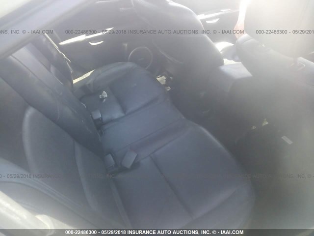 JM1BK324761451613 - 2006 MAZDA 3 S SILVER photo 8