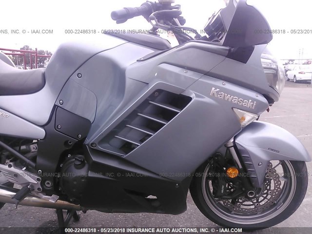 JKBZGNA1X8A008416 - 2008 KAWASAKI ZG1400 A SILVER photo 5