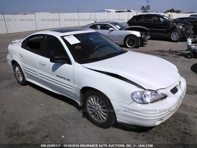 1G2NF52T2YM883987 - 2000 PONTIAC GRAND AM SE1 WHITE photo 1