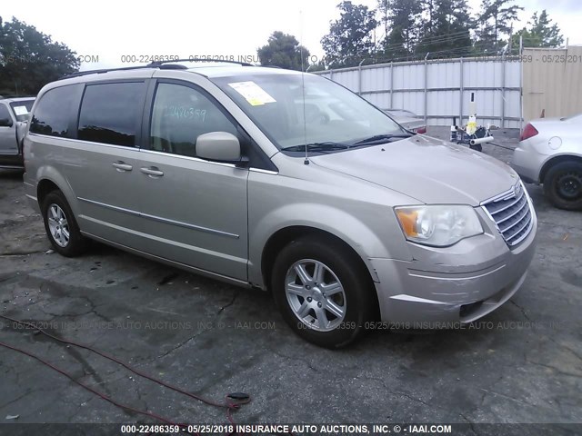 2A8HR54109R624840 - 2009 CHRYSLER TOWN & COUNTRY TOURING GOLD photo 1
