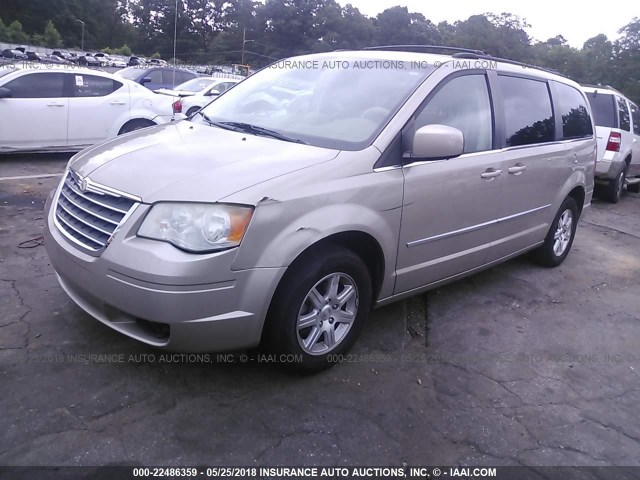 2A8HR54109R624840 - 2009 CHRYSLER TOWN & COUNTRY TOURING GOLD photo 2