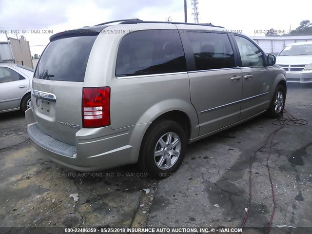 2A8HR54109R624840 - 2009 CHRYSLER TOWN & COUNTRY TOURING GOLD photo 4