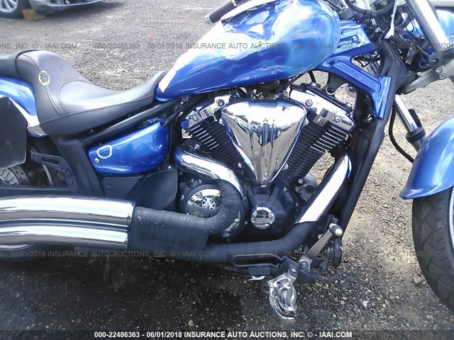 JYAVP33E1BA001080 - 2011 YAMAHA XVS1300 CU BLUE photo 8